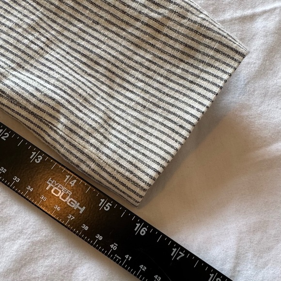 NWT - Old Navy Women's Size MEDIUM Pinstripe Blazer - Navy & Cream - Picture 13 of 13